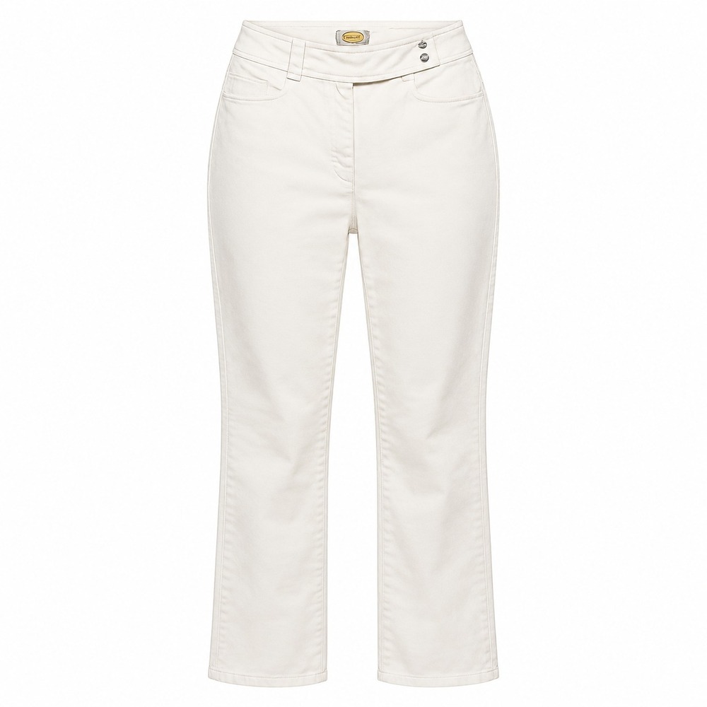 Talbots Old Money Minimalist Straight Leg Jeans Women Size 8 Euro Summer Luxe